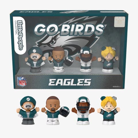 Philadelphia Eagles NFL Little People Collector Figure Set