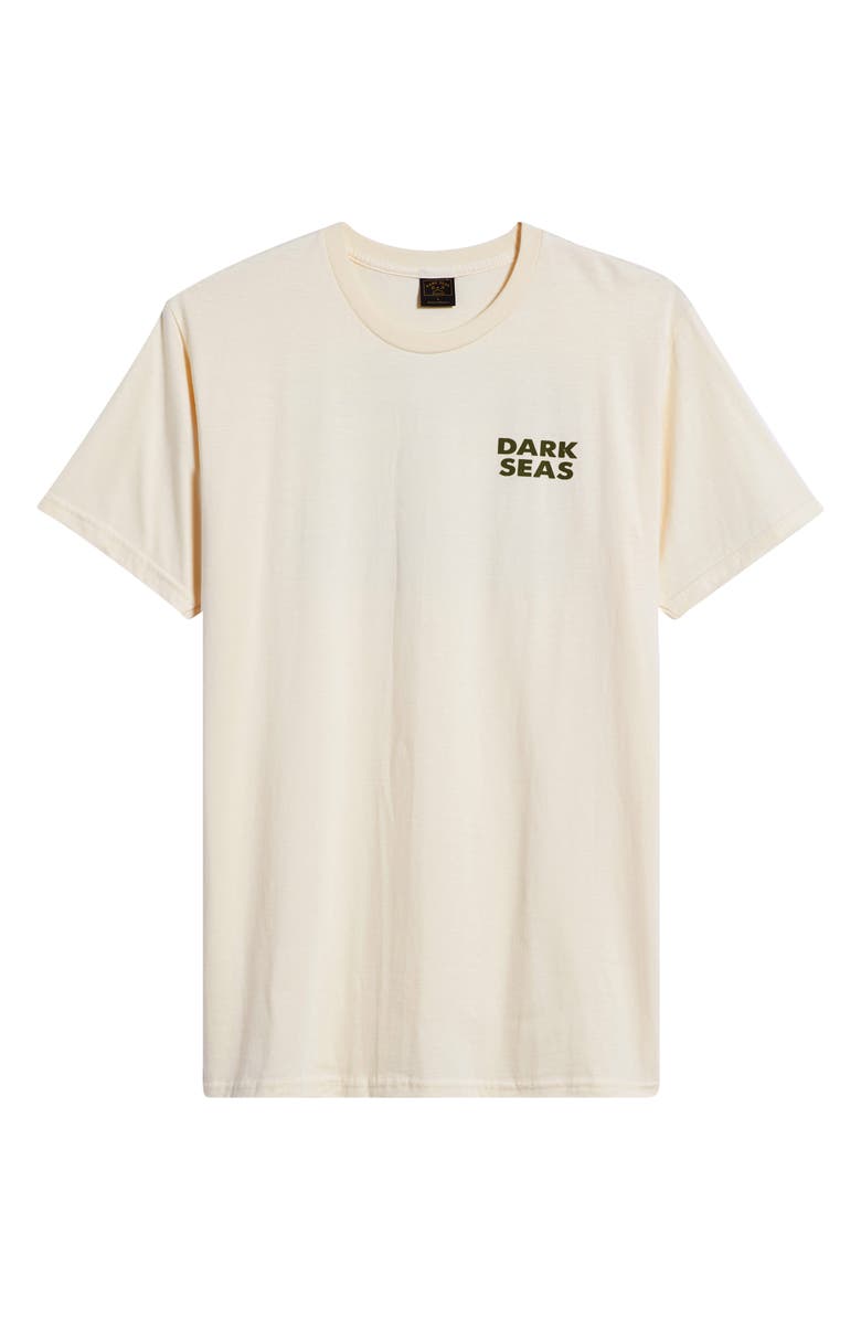DARK SEAS Steelhead Cotton Logo Graphic T-Shirt, Alternate, color, Cream