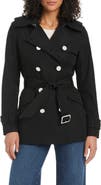 Kate Spade New York belted double breasted trench coat