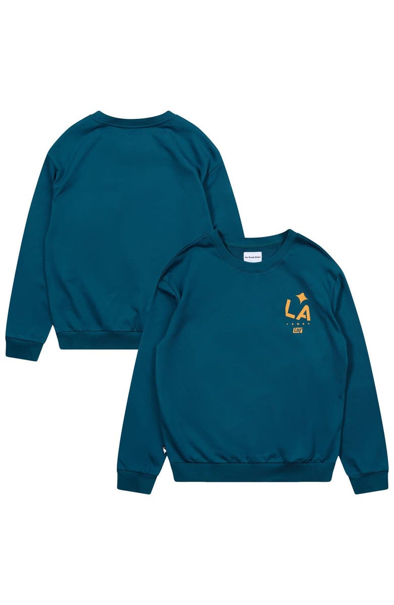 Live Breathe Futbol Unisex Live Breathe Futbol Green LA Galaxy Pullover Sweatshirt, Alternate, color, Green