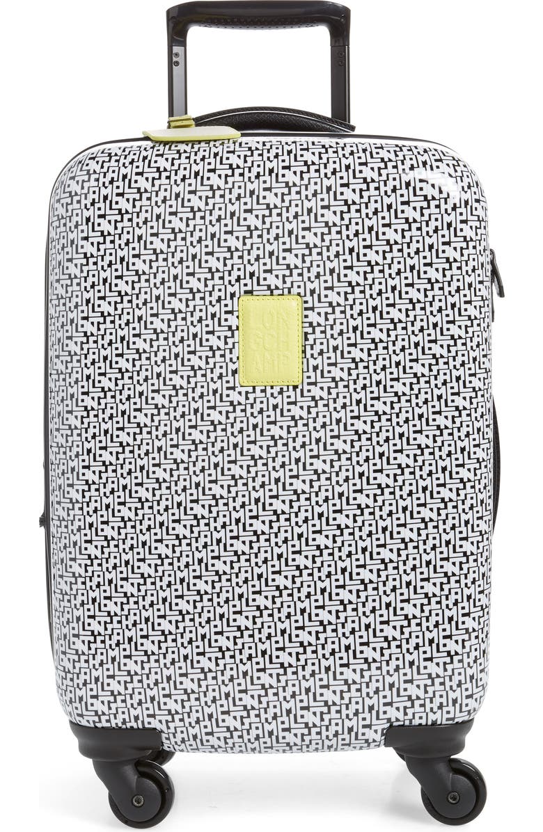 Longchamp Cuir LGP 18-Inch Rolling Spinner Carry-On, Main, color,