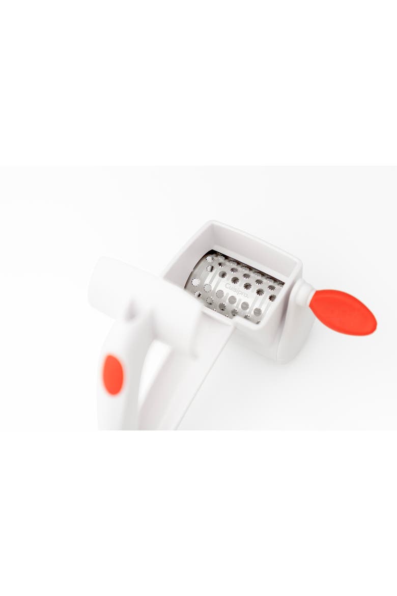 Surface Glide Technology Rotary Dual Grater White, Alternate, color, White