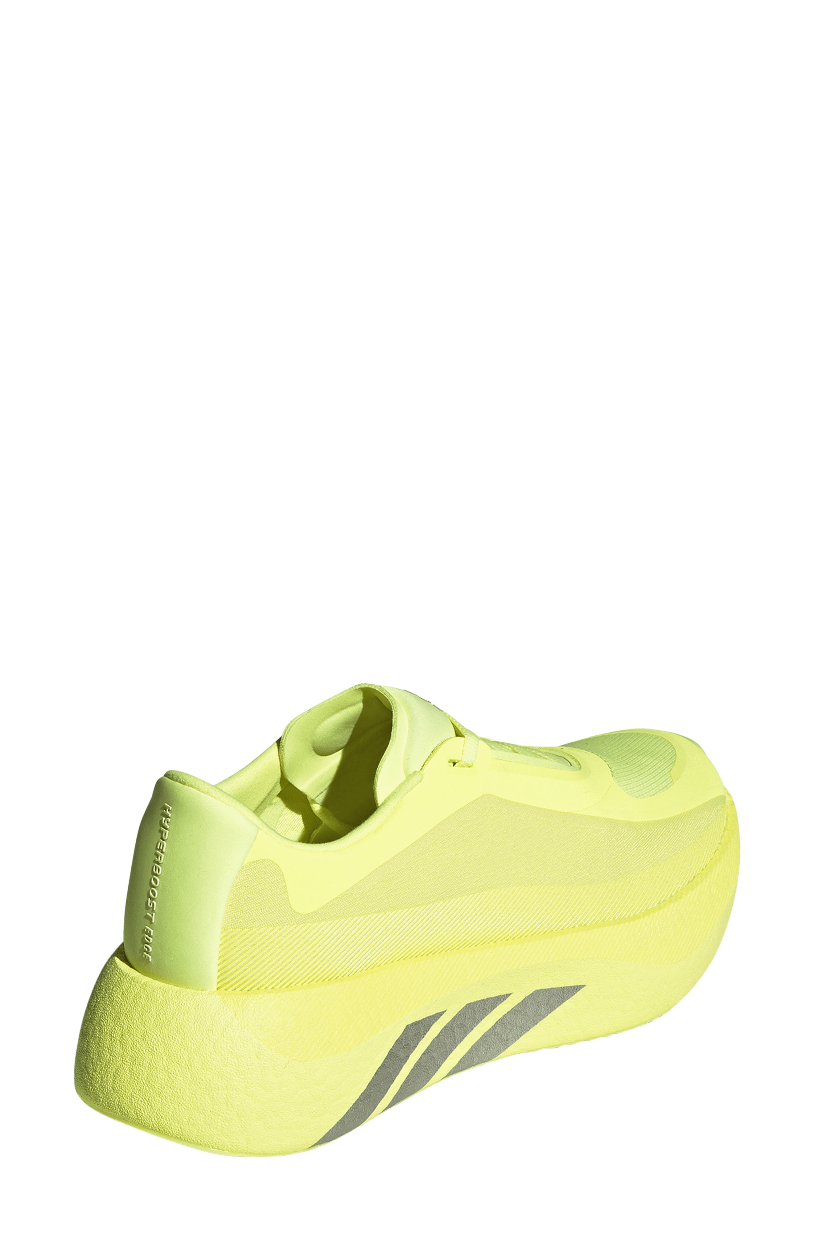 adidas Hyperboost Edge Running Shoe, Alternate, color, Yellow/ Silver/ Grey