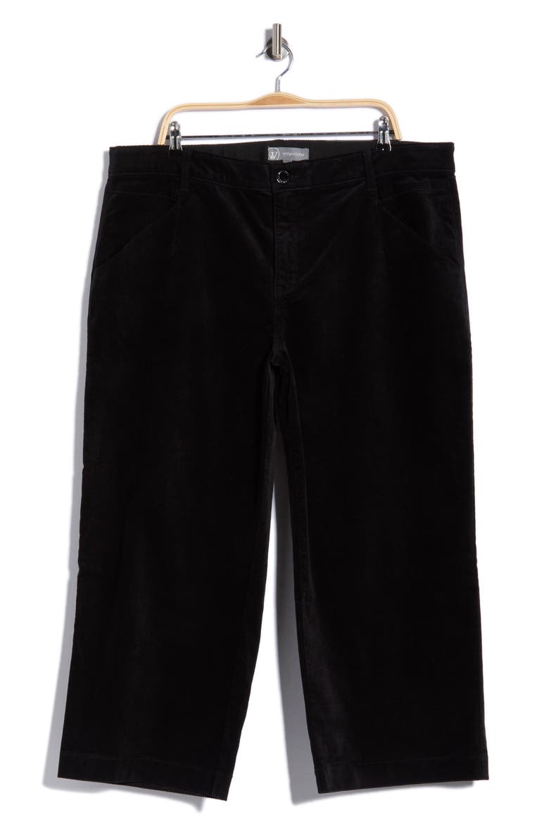 Wyatt Skyrise V-Pocket Ankle Pants, Main, color, BK - BLACK