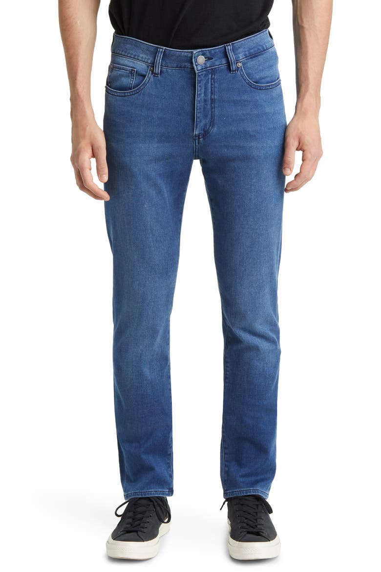 Nick DL Ultimate Knit Slim Jeans, Main, color, MOHONK