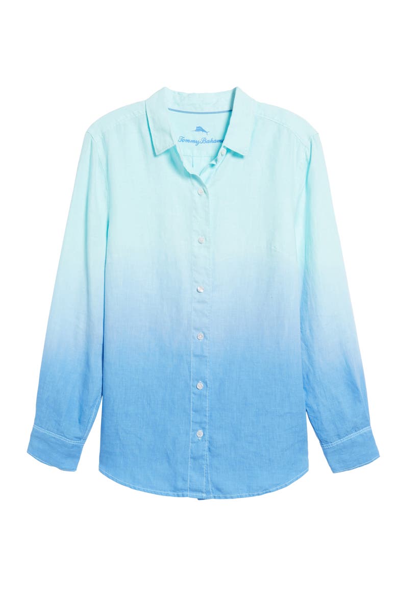Two Palms Dip Dye Top, Alternate, color, AQUA MIST/ VIOLET PETAL