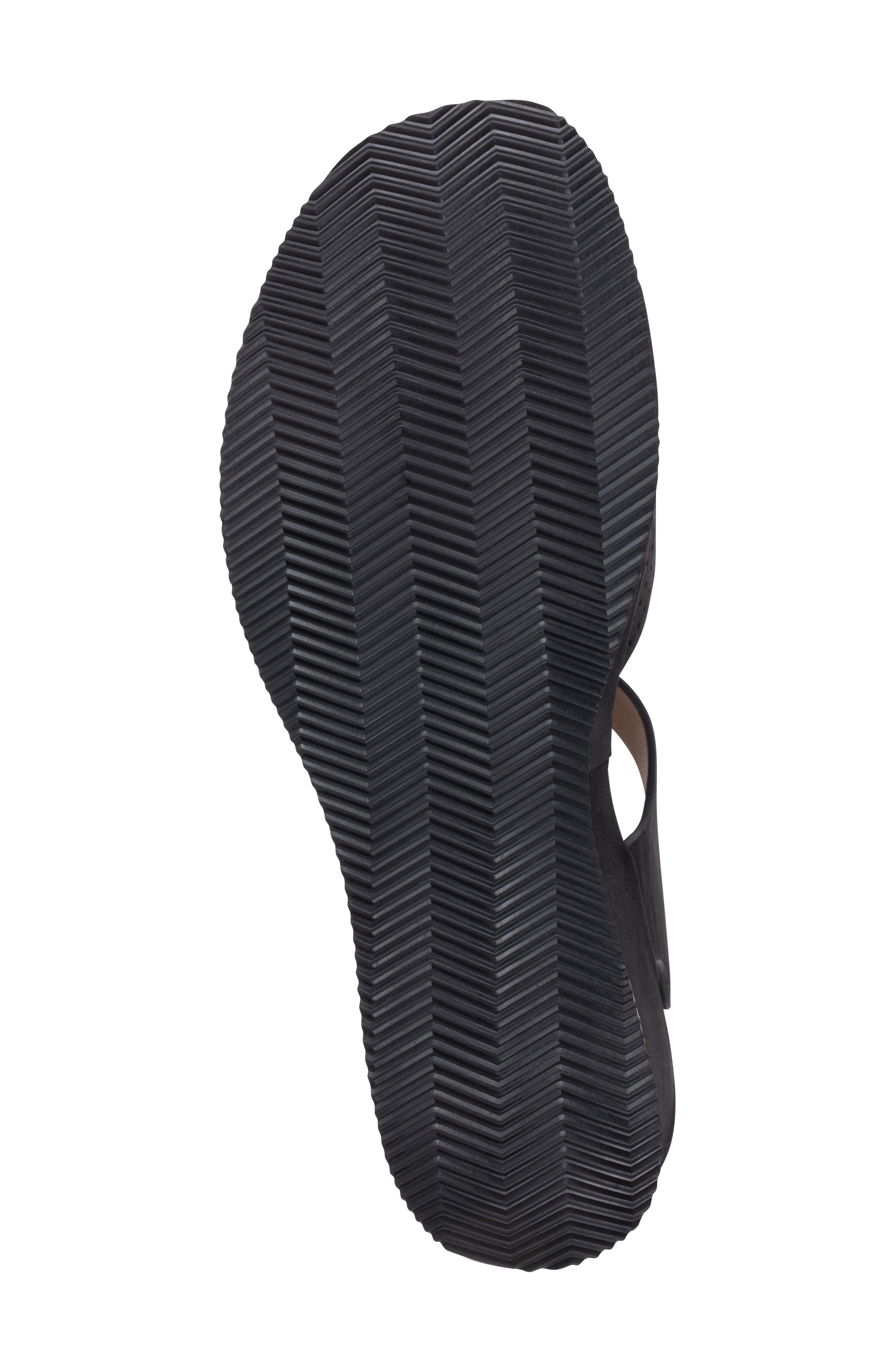 GOOD CHOICE NEW YORK Miko Wedge Sandal, Alternate, color, Black