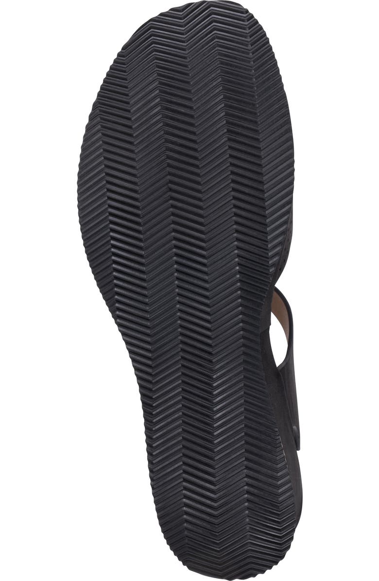 GOOD CHOICE NEW YORK Miko Wedge Sandal, Alternate, color, Black
