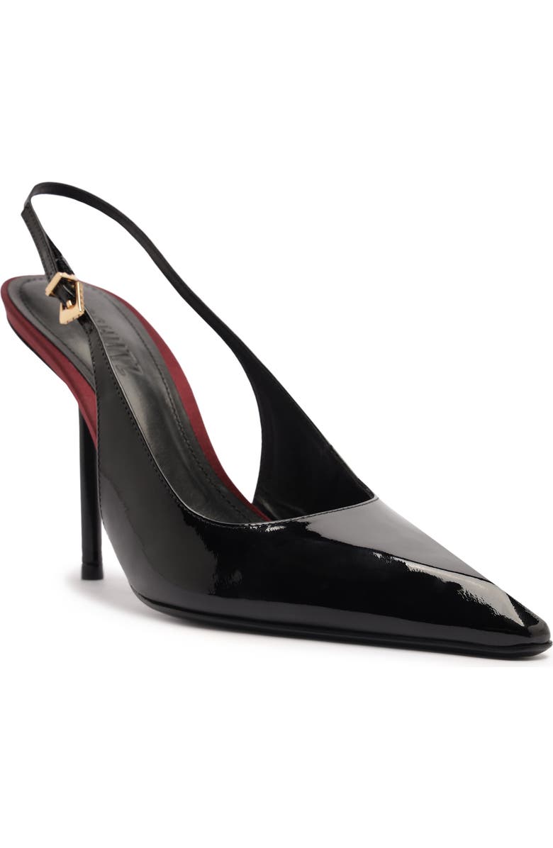 Schutz Leona Slingback Pump, Main, color, Black