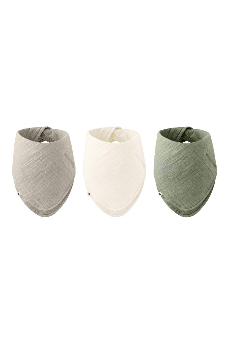 3-Pack Organic Cotton Bandana Bibs video