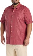 Tommy Bahama Big & Tall Maui Border Camp Shirt