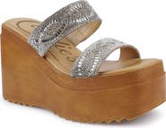 Candie's Cuna Platform Wedge Sandal