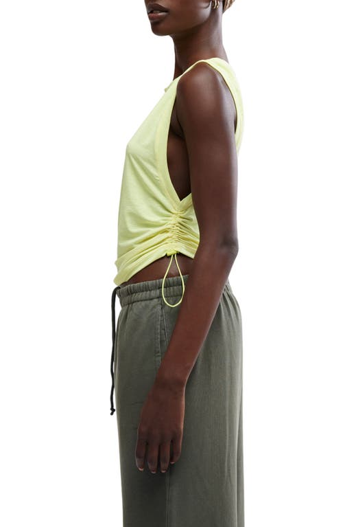Free People Sport Mode Muscle Tank In Sour Citrus