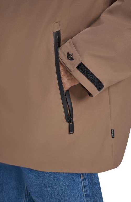 Dockers ® Hooded Walking Coat In Brown