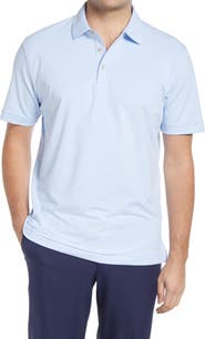Peter Millar Hales Stripe Short Sleeve Performance Polo