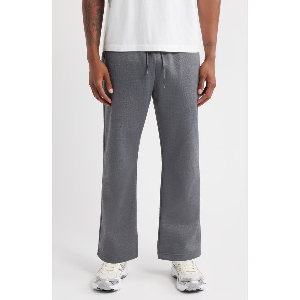Santo Studio Uno Texture Sweatpants In Gray