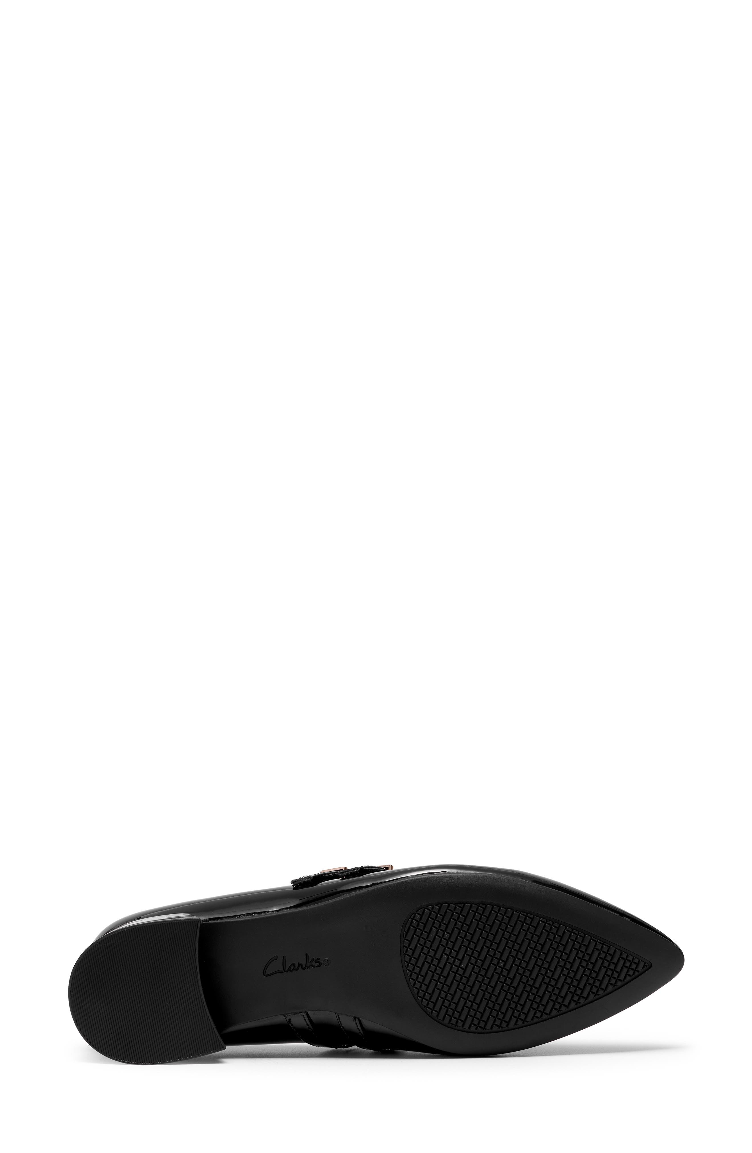 Natalyn Jane Skimmer Flat, Alternate, color, BLACK PAT