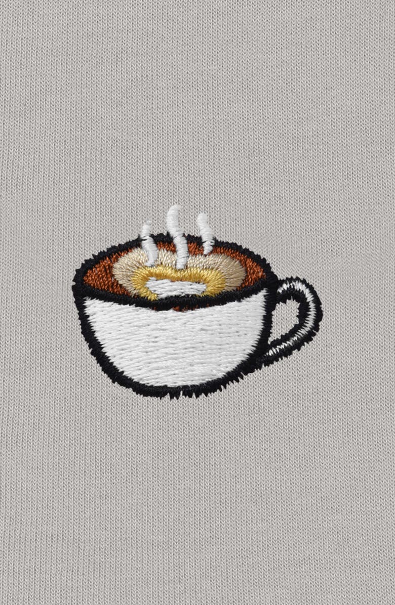 Dalix Cappuccino Zip Hoodie, Alternate, color, Silver