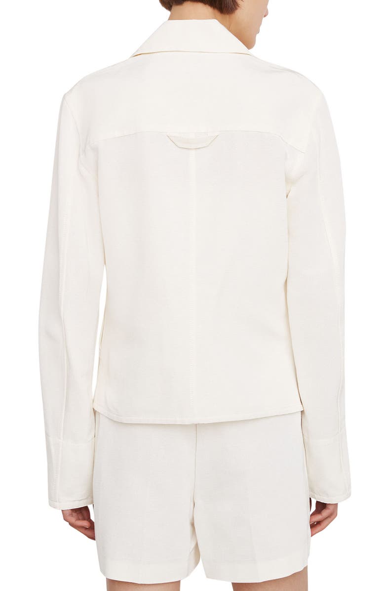 Vince Textured Cotton Blend Shirt Jacket, Alternate, color, 