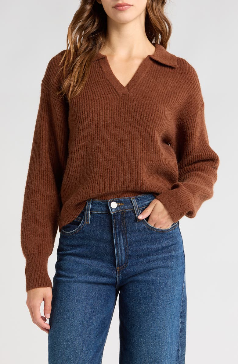 WAYF Sloan Rib Sweater, Main, color,