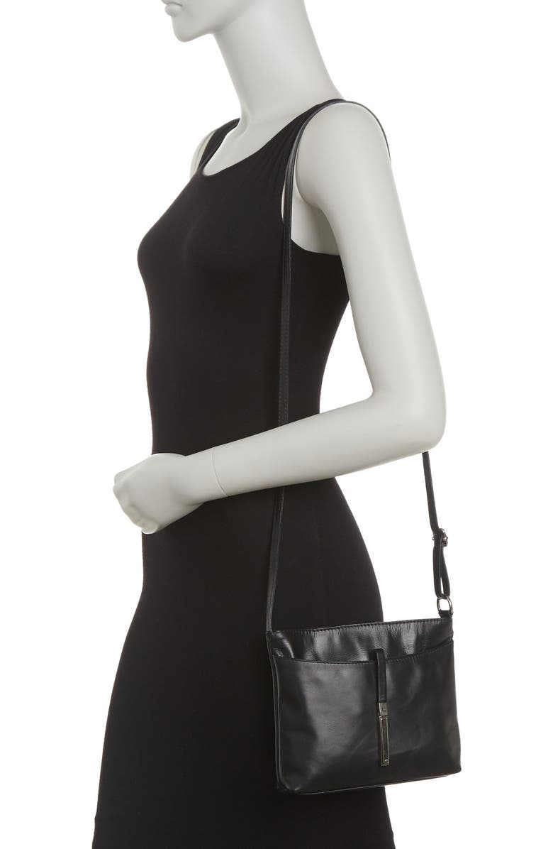 ROBERTA M Leather Crossbody Bag, Alternate, color,