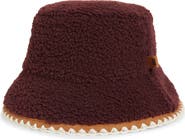 UGG® UGGfluff Scalloped Faux Fur Bucket Hat
