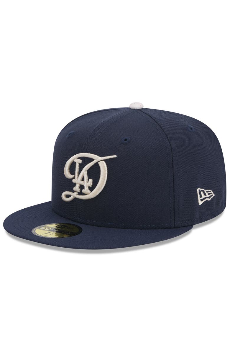 New Era Men's New Era Navy Los Angeles Dodgers 2024 City Connect 59FIFTY Fitted Hat, Main, color, Blue