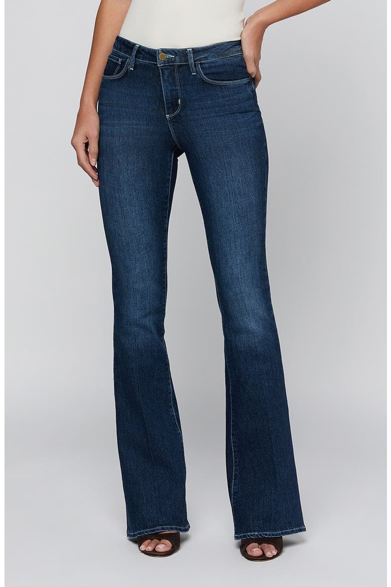 Marty High Waist Flare Jeans, Main, color, VANCOUVER