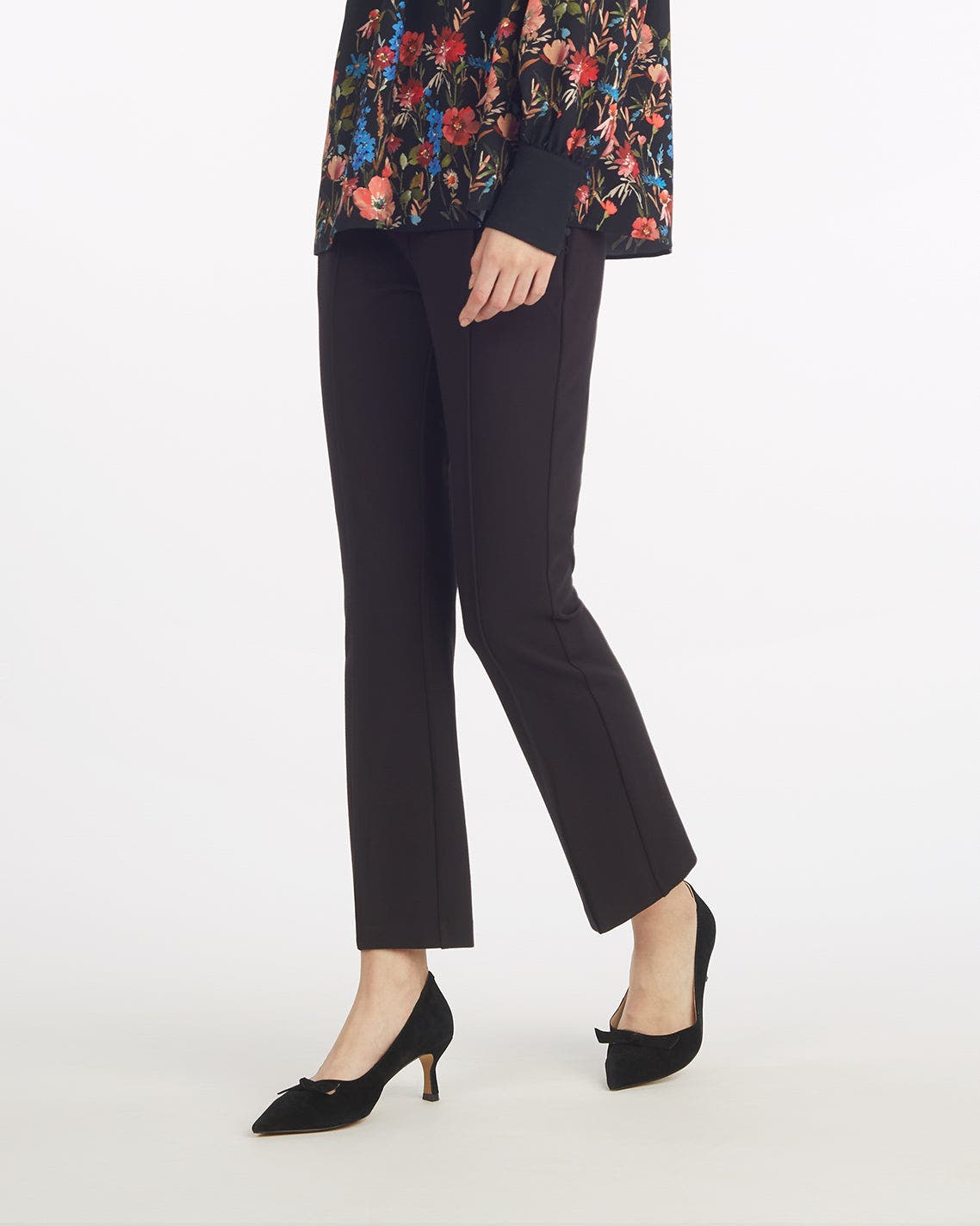 Draper James Tawnry Heel, Alternate, color, Black