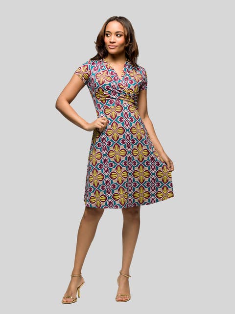 V-Neck Sleeveless Maxi Dress with Belt