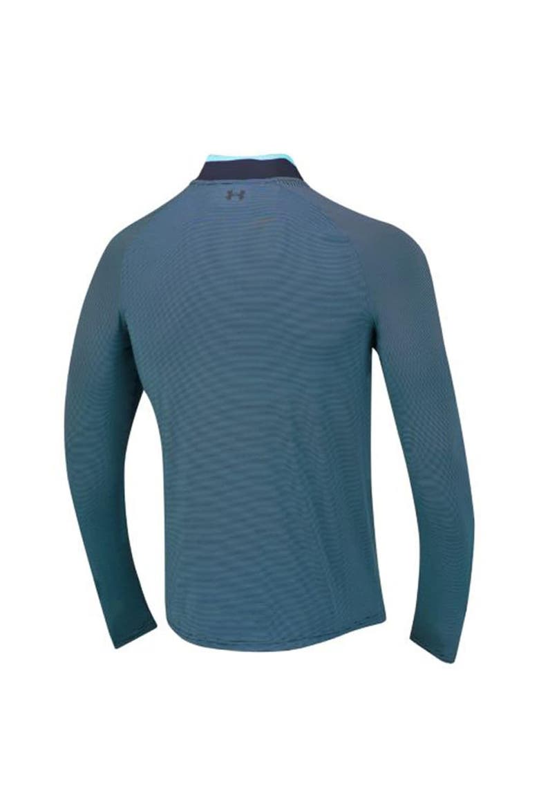 Men's Under Armour Blue TOUR Championship Raglan Quarter-Zip Jacket, Alternate, color, Blue