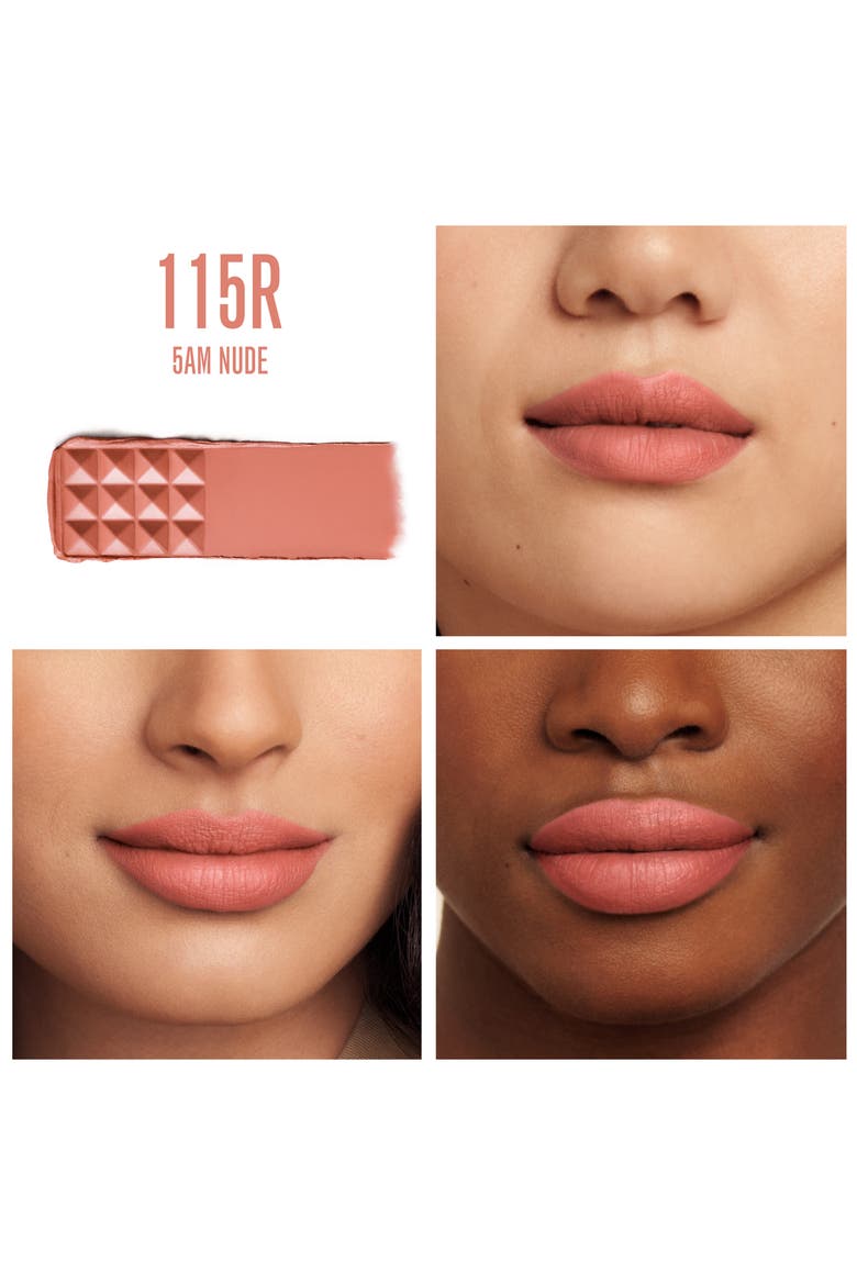 Spike Valentino Buttery Matte Refillable Lip Color, Alternate, color, 115R 5AM NUDE