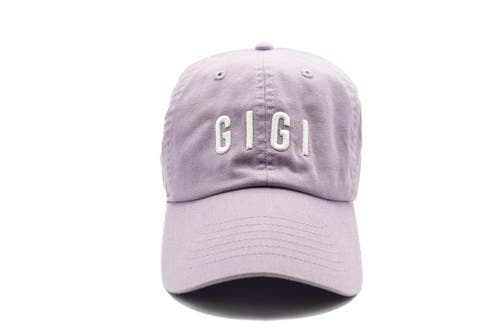 Rey To Z Gigi Baseball Hat in Purple  product