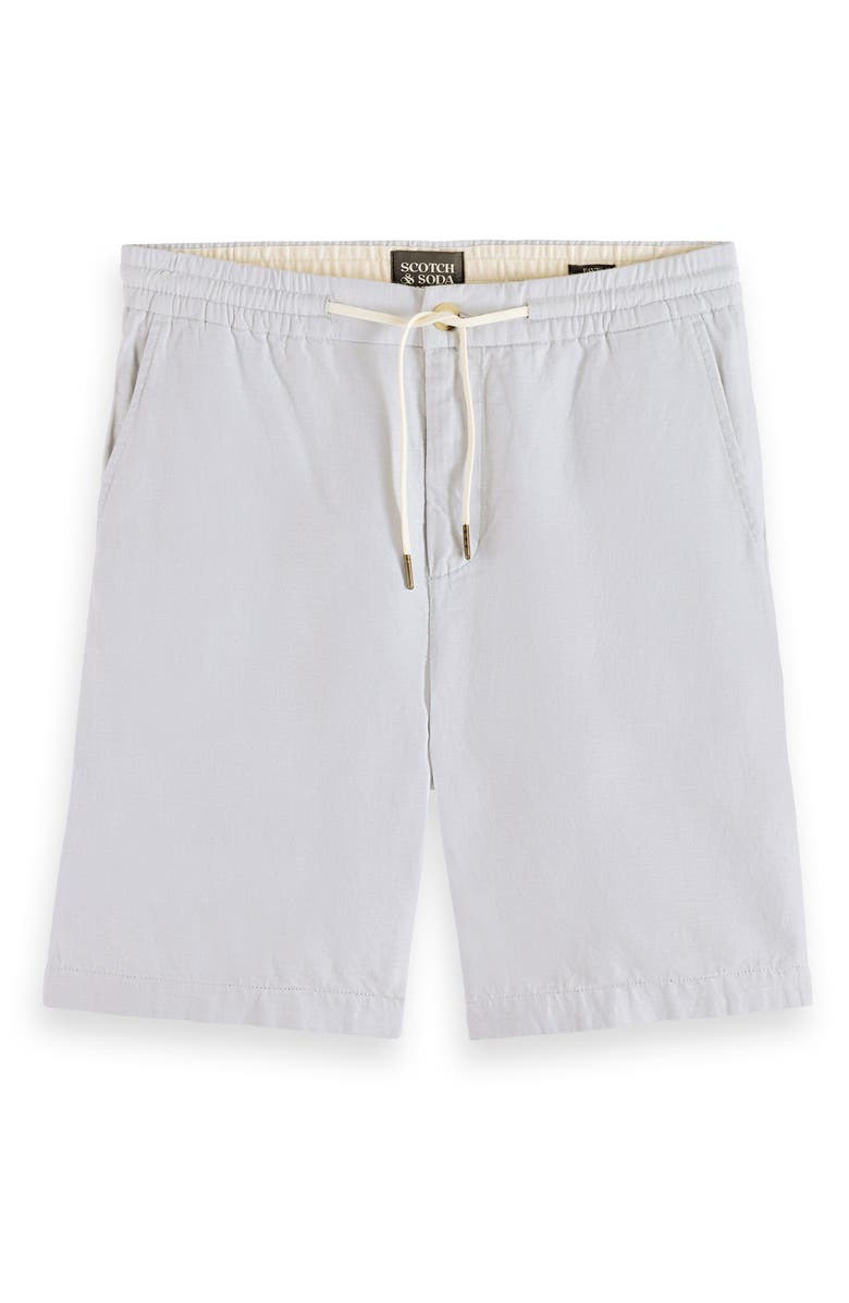 Scotch & Soda Fave Organic Cotton & Linen Beach Shorts, Alternate, color,