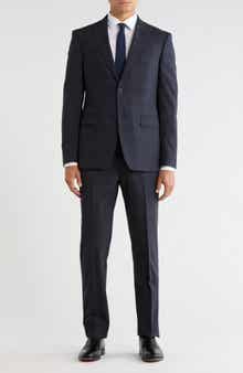 Plaid Two Button Suit