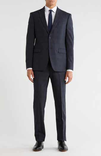 Plaid Two Button Suit