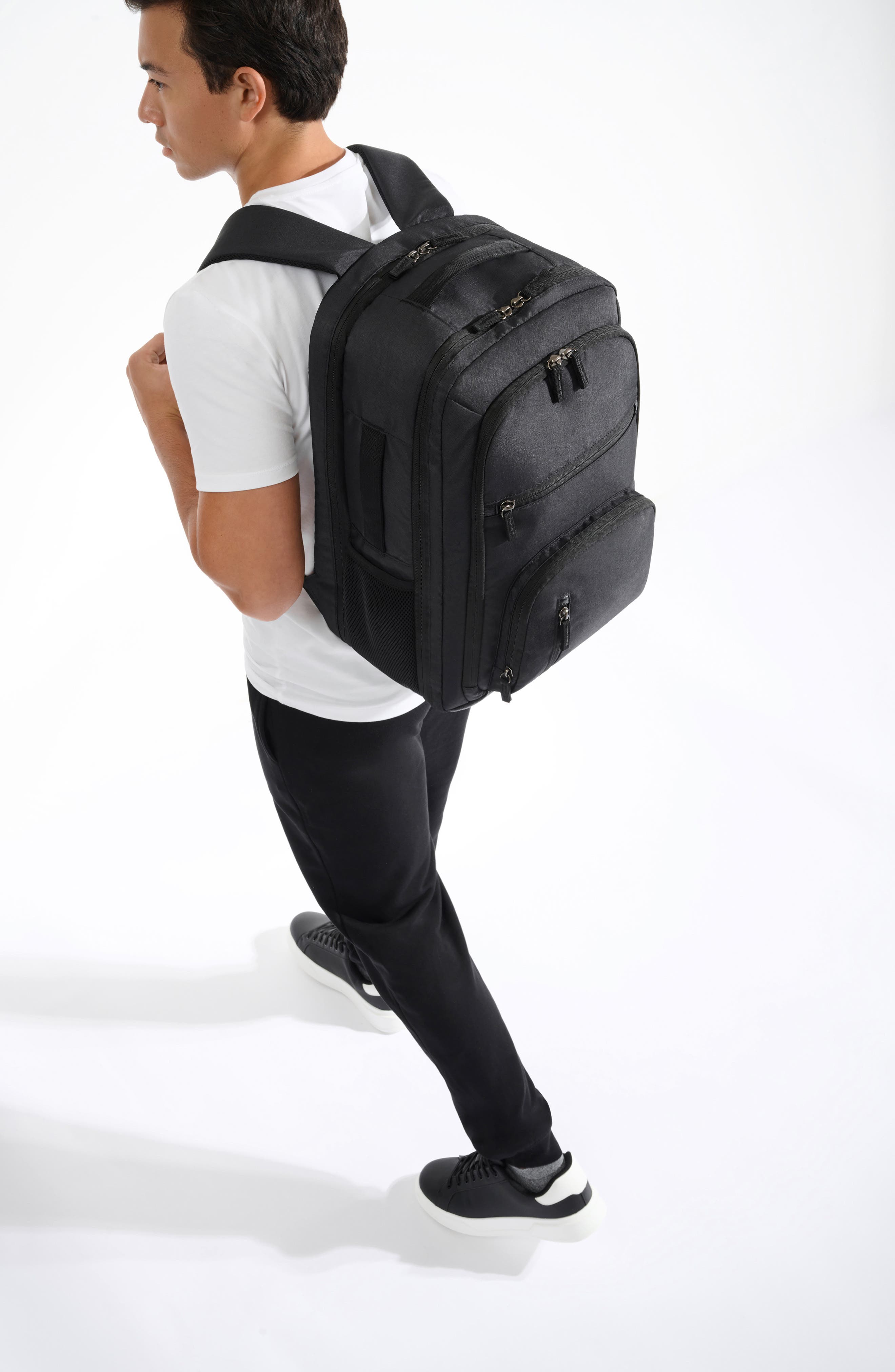 SOLO NEW YORK Grand Travel Recycled TSA Backpack, Alternate, color, 