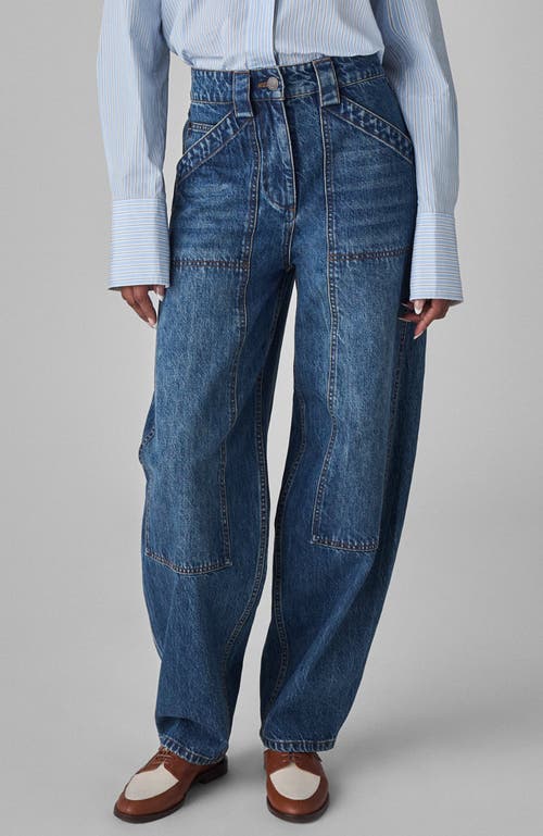 Co High-rise Wide-leg Denim Balloon Pants