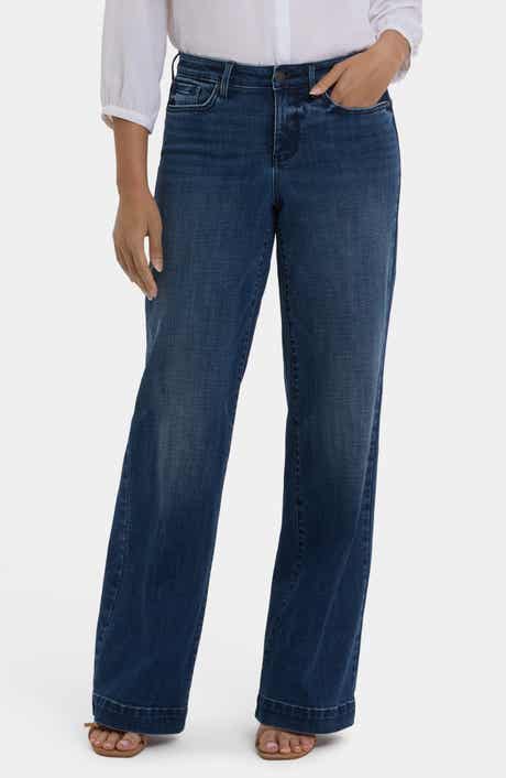 NYDJ Teresa High Waist Wide Leg Jeans