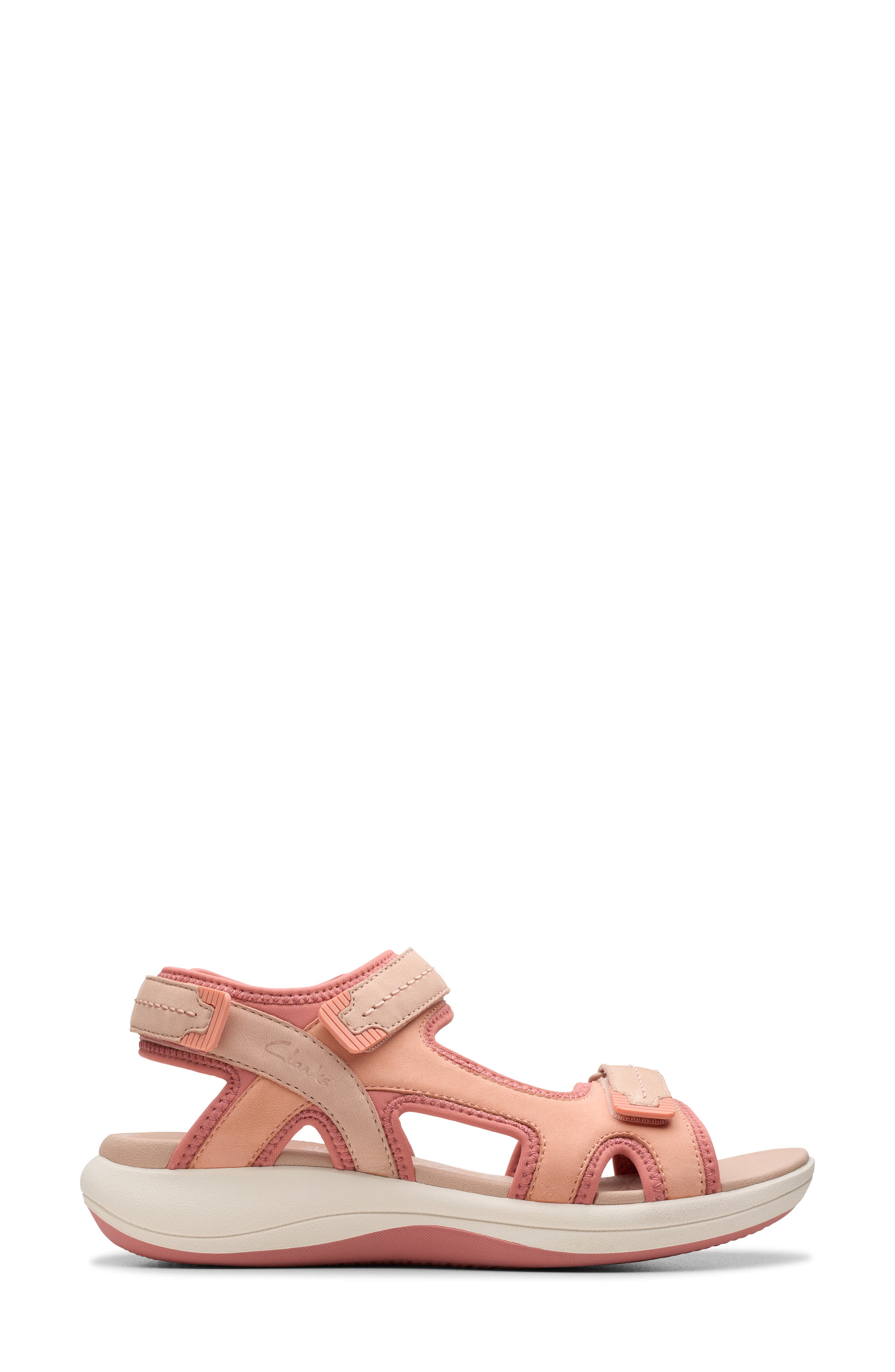 Mira Free Sandal, Alternate, color, PEACH NUBUCK