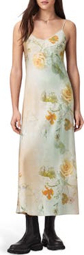AllSaints Bryony Satin Slipdress