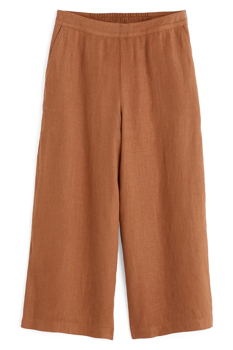 Merrivale Linen Culottes, Alternate, color, CHUTNEY