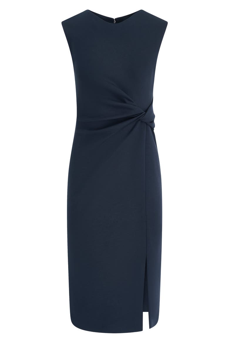 Twist Waist Sheath Dress, Alternate, color, NIGHTFALL