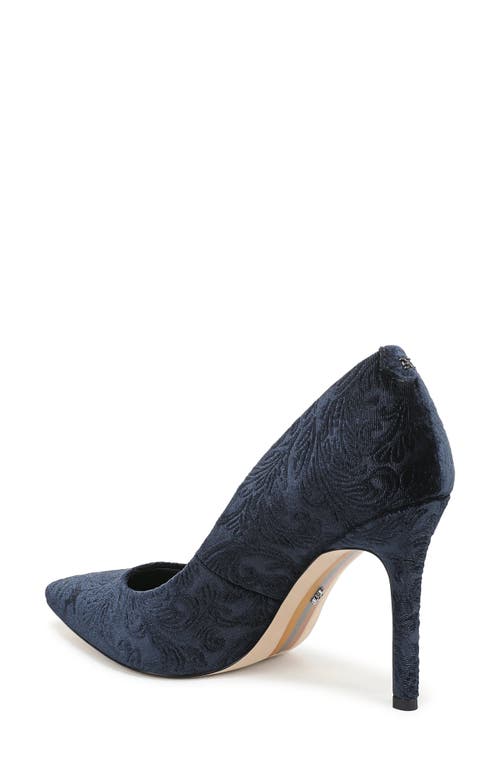 Sam Edelman Hazel Pointed Toe Pump In Blue