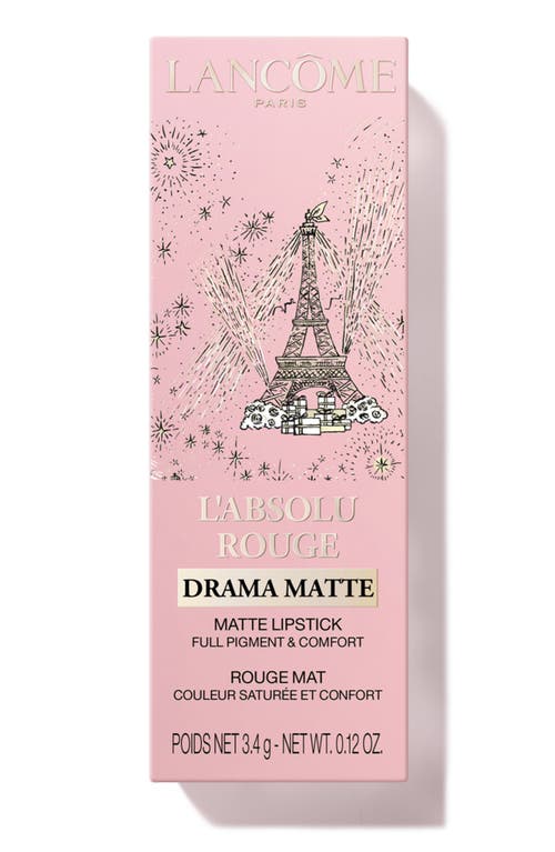 Lancôme L'absolu Rouge Drama Matte Lipstick In Brown