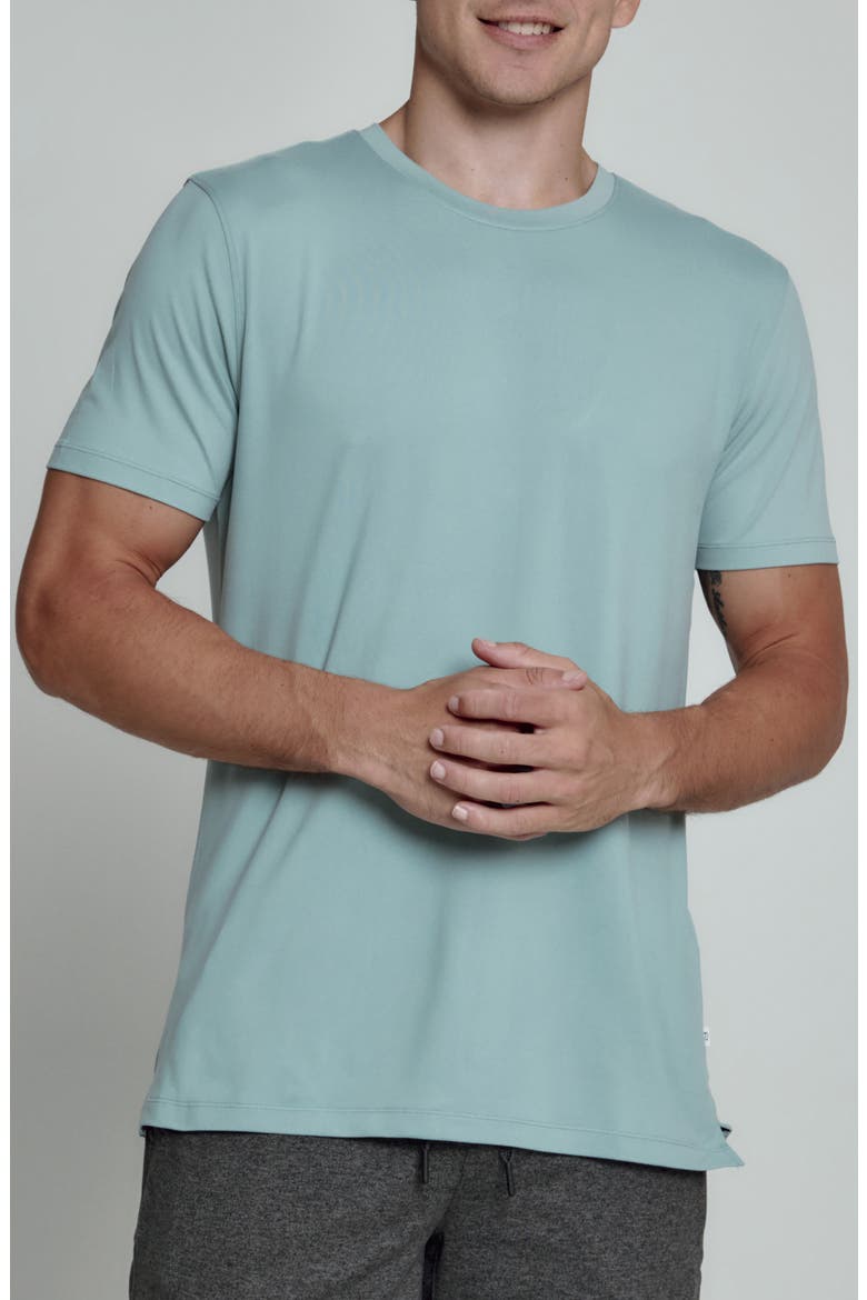 Core Crewneck T-Shirt, Main, color, SEAFOAM