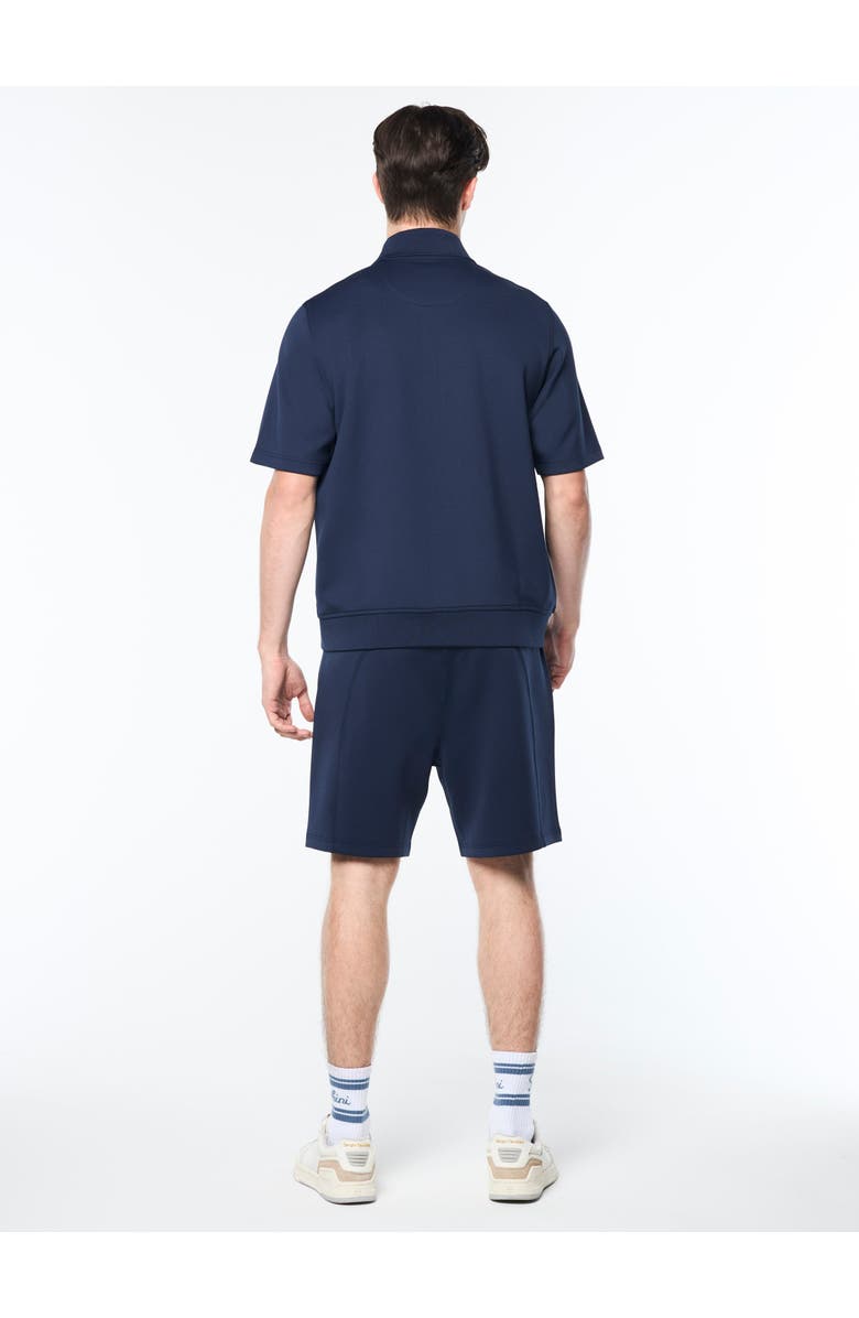 Sergio Tacchini Urso Short Sleeve Track Jacket, Alternate, color, Maritime Blue