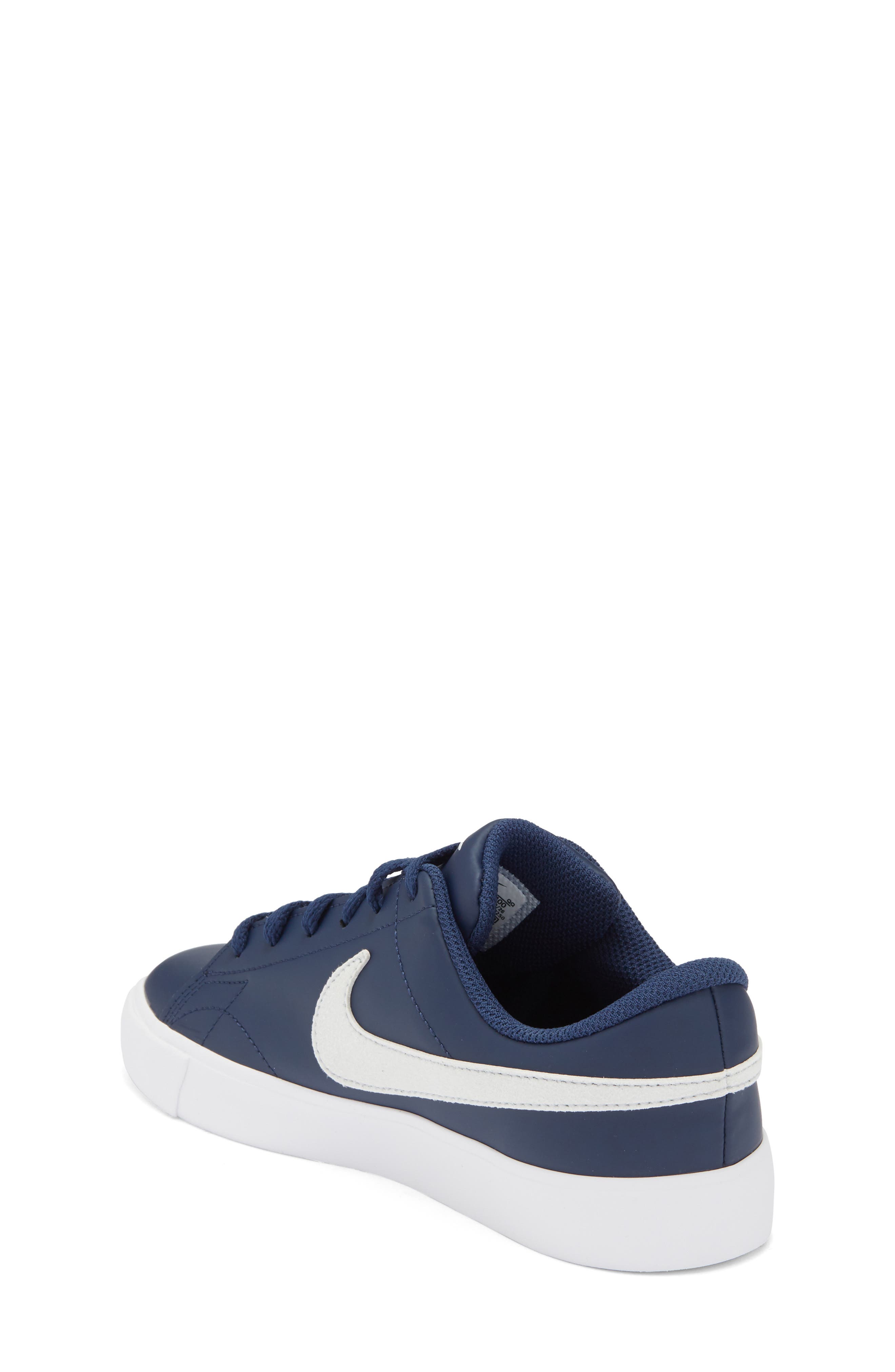 Kids' Tennis Essentials Sneaker, Alternate, color, NAVY/ PURE PLATINUM/ WHITE