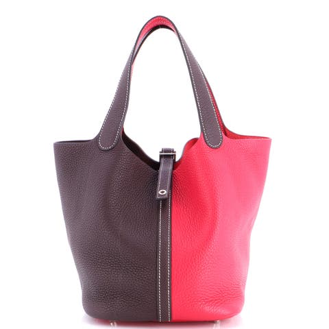 Picotin Lock Bag Bicolor Clemence MM