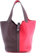 Pre-Owned Hermes Picotin Lock Bag Bicolor Clemence MM